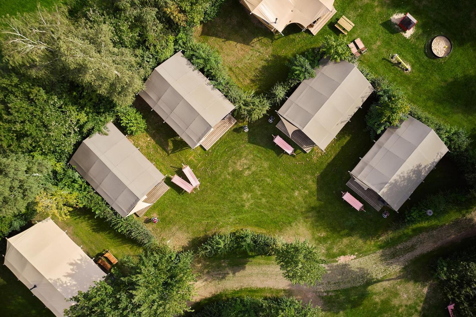 Hotel Glamping Twente Denekamp Exteriér fotografie